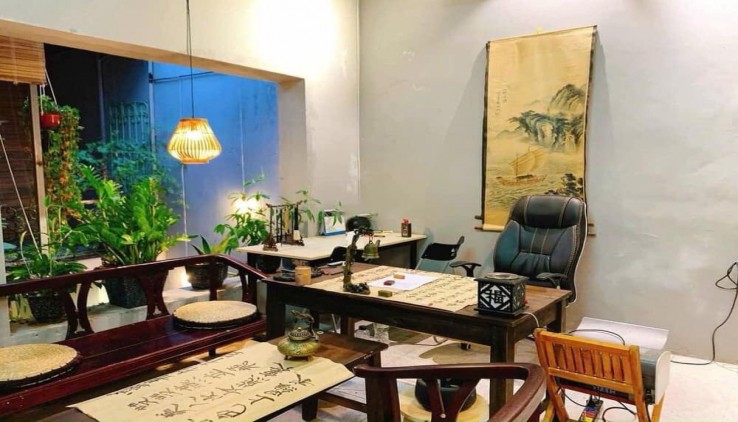 Cho thuê căn hộ TT Mặt Phố Huế (cách 5m) 76m2, 1.5 tầng, 2 ngủ chỉ 10 Triệu, ở GĐ kết hợp KD on